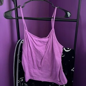 Purple tank top
